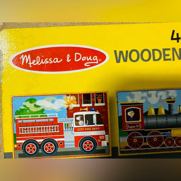 🚦🚦 Bundle 2 puzzles for $12 Melissa & Doug Vehicles Wooden Puzzle(48 pcs) - Picture 4 of 8